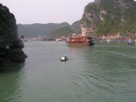 Departure from Cat Ba