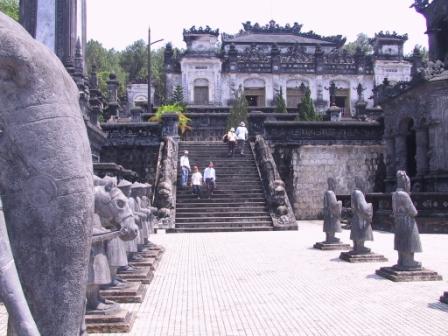 Khai Dinh's mausoleum