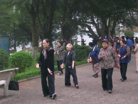 Tai Chi in Hanoi