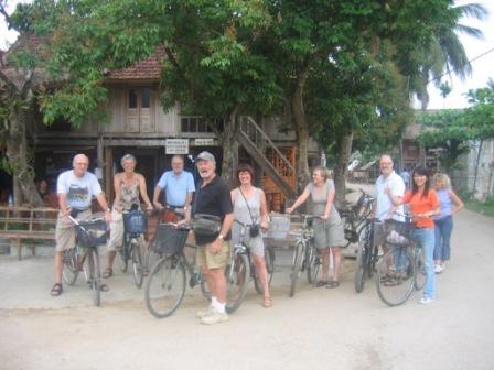 Cykelhold i Mai Chau