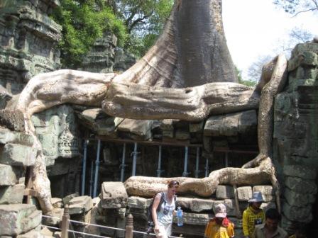 Gruppen ved Ta Phrom