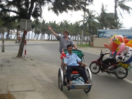 rlig morgentur til stranden i Hoi An