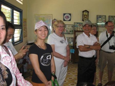 Luu, Oanh, Gerda Oanhs dad, and Jette Steen