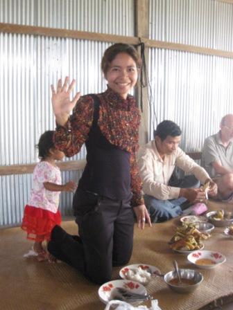 Lunch without chairs