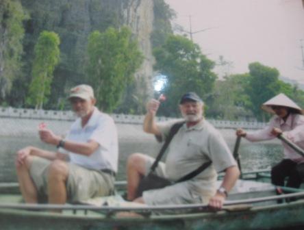 Erik and Henning at Tam Coc 