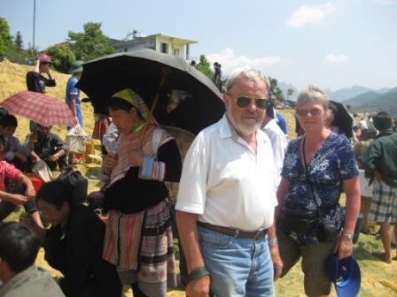 The market in Bac Ha 